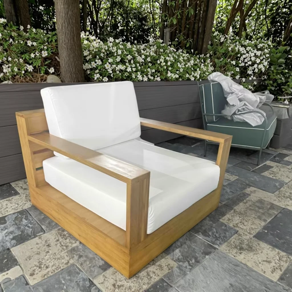 Modern Design Teak Garden Lounge Chair with Cushion for Outdoor Use for Villas Bal Harbour Outdoor Teak Swivel Chair
Modern Design Teak Garden Lounge Chair with Cushion for Outdoor Use for Villas Bal Harbour Outdoor Teak Swivel Chair
