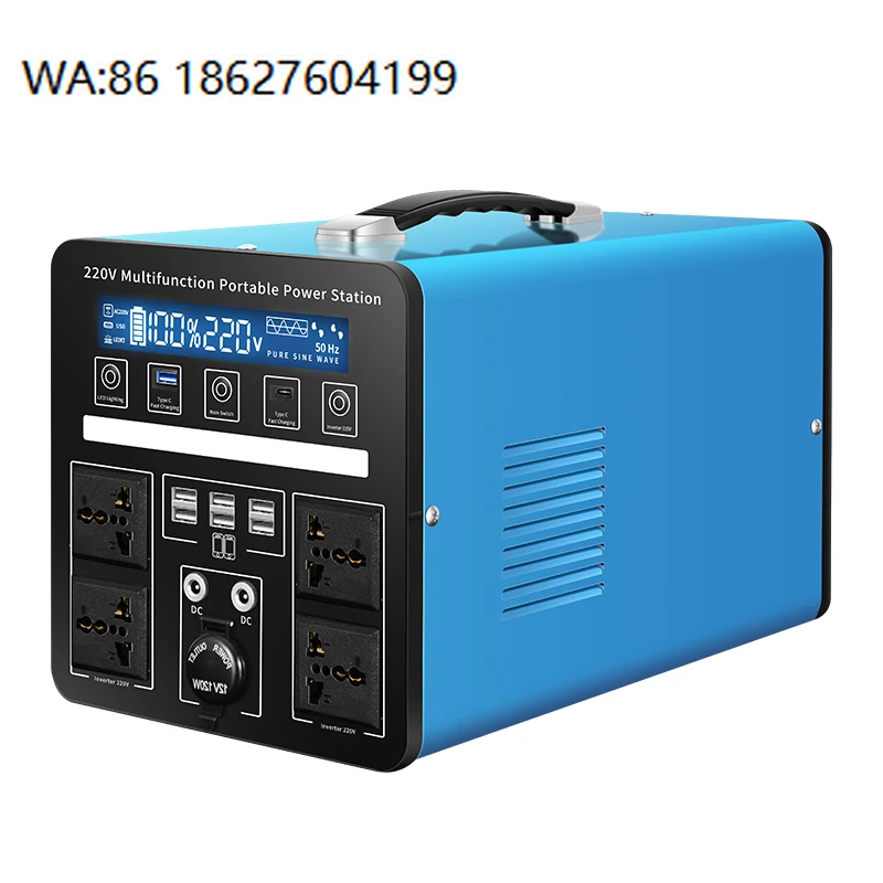 1100WH Portable Solar Generator 1200W-2000W Peak Power 110V 220V Outdoor Home RV Emergency Power Station
1100WH Portable Solar Generator 1200W-2000W Peak Power 110V 220V Outdoor Home RV Emergency Power Station
