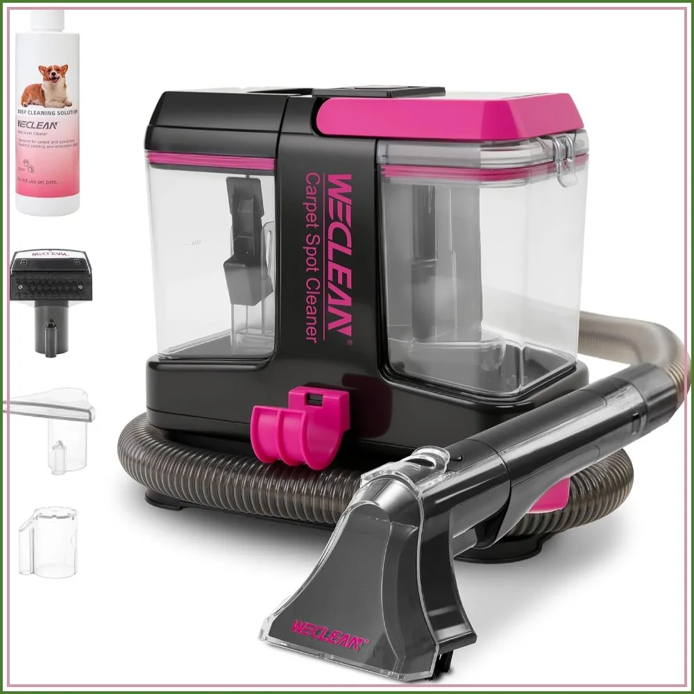 Portable Carpet Cleaner Upholstery Deep Cleaner, Deep Cleaning for Carpet, Car Couch, with Cleaning Solution
Portable Carpet Cleaner Upholstery Deep Cleaner, Deep Cleaning for Carpet, Car Couch, with Cleaning Solution
