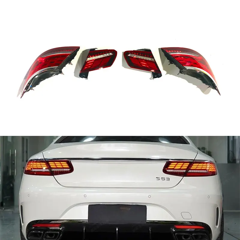 2014y ~ S класс C217 W217 шкала дракона оригинальная задняя фонарь автомобильные запчасти осветительные системы
2014y ~ S класс C217 W217 шкала дракона оригинальная задняя фонарь автомобильные запчасти осветительные системы