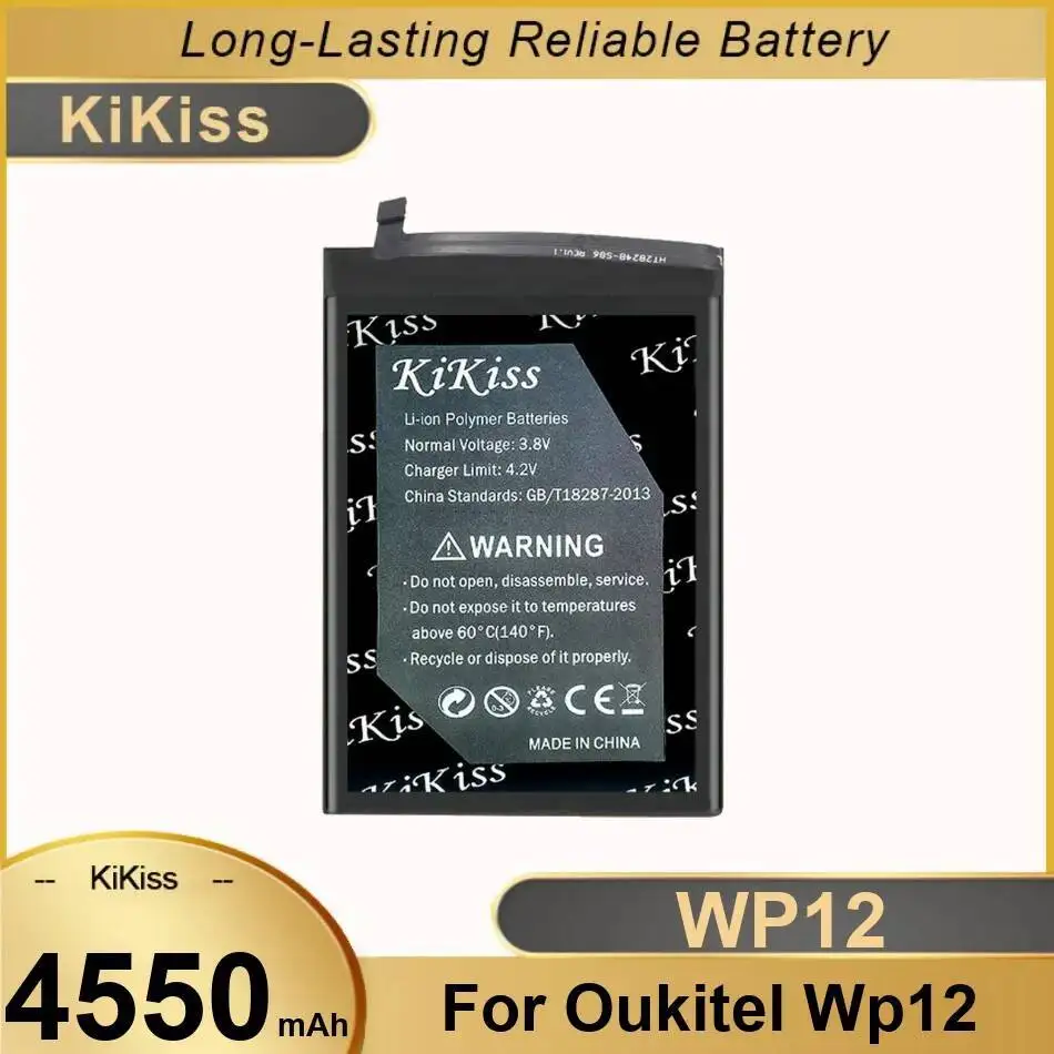 Высокая совместимость 4550 мАч для безопасного аккумулятора мобильного телефона Oukitel Wp12
Высокая совместимость 4550 мАч для безопасного аккумулятора мобильного телефона Oukitel Wp12