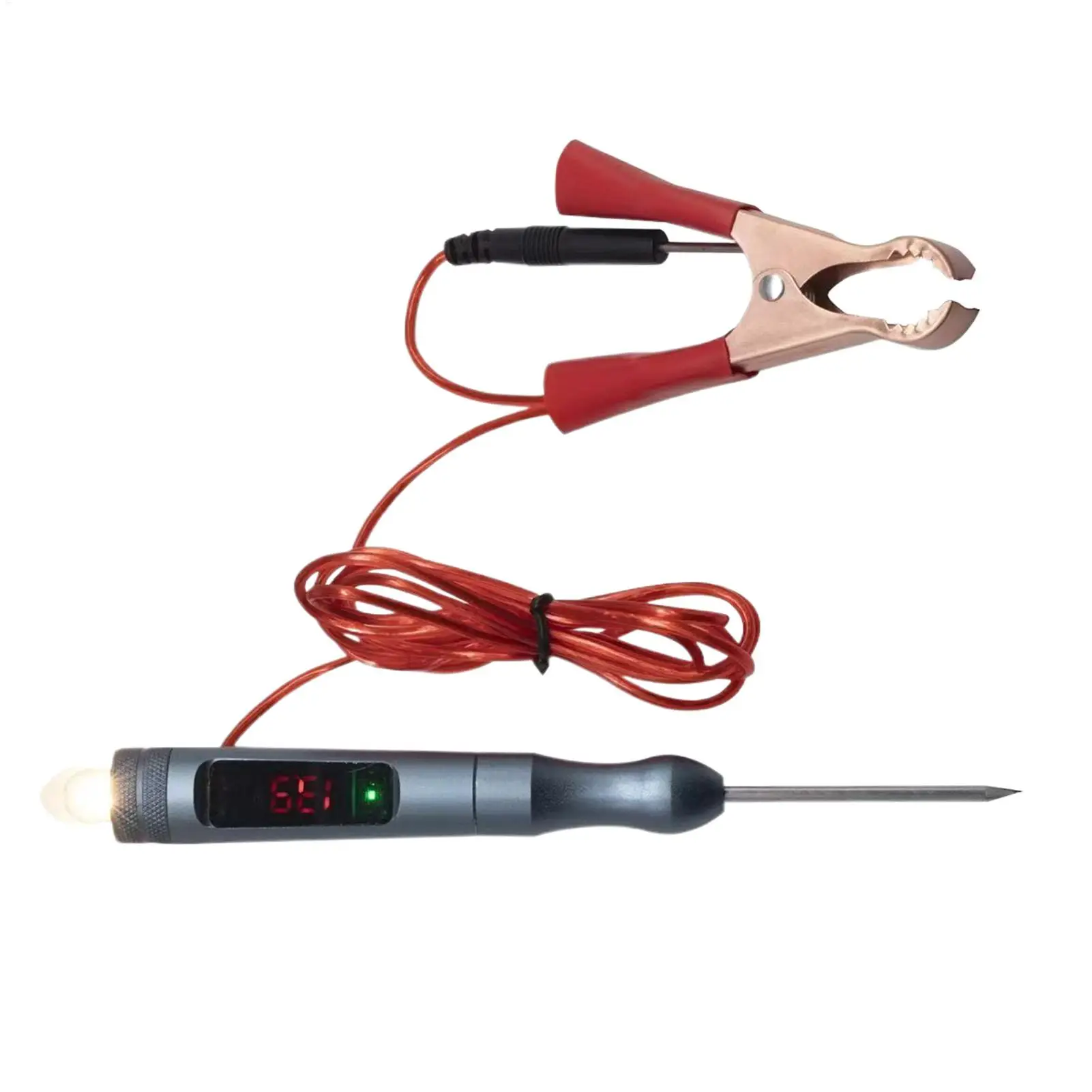 Fuse Tester Automotive 0-45V LED Digital Voltage Display Polarity Indicate Auto Bidirectional Voltage Tester for Car Truck SUV
Fuse Tester Automotive 0-45V LED Digital Voltage Display Polarity Indicate Auto Bidirectional Voltage Tester for Car Truck SUV