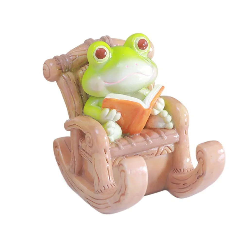 Rocking Chair Frog Creative Phone Holder PVC Desk Decor Frog Phone Stand Support Cute Frog Phone Bracket Phone Accessories
Rocking Chair Frog Creative Phone Holder PVC Desk Decor Frog Phone Stand Support Cute Frog Phone Bracket Phone Accessories
