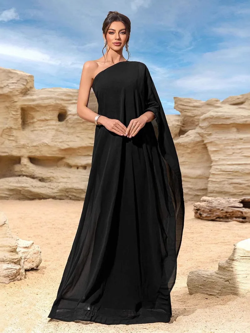 Elegant Short Sleeve Evening Dress Summer Women's Travel Dress Sexy Cover up Polyester Fiber mid Waist Slim Fit for Party
Elegant Short Sleeve Evening Dress Summer Women's Travel Dress Sexy Cover up Polyester Fiber mid Waist Slim Fit for Party