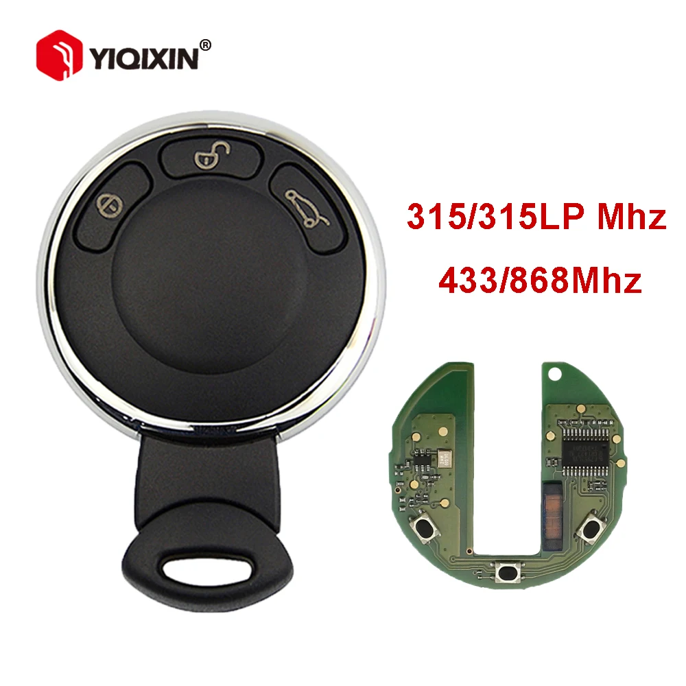 YIQIXIN 315/315LP/433/868Mhz ID46 чип дистанционный Автомобильный ключ для BMW MINI Cooper Clubman Countryman Cabrio R56 R57 R58 R60
YIQIXIN 315/315LP/433/868Mhz ID46 чип дистанционный Автомобильный ключ для BMW MINI Cooper Clubman Countryman Cabrio R56 R57 R58 R60