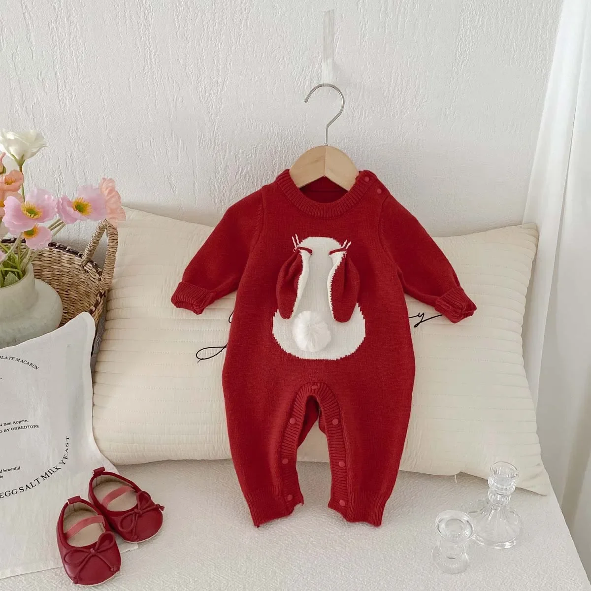 Baby Clothing Boys Girls Baby Cartoon Design Sense Sweater Rompers 2024 Fall New Baby Cute and Comfortable Knit Jumpsuit
Baby Clothing Boys Girls Baby Cartoon Design Sense Sweater Rompers 2024 Fall New Baby Cute and Comfortable Knit Jumpsuit