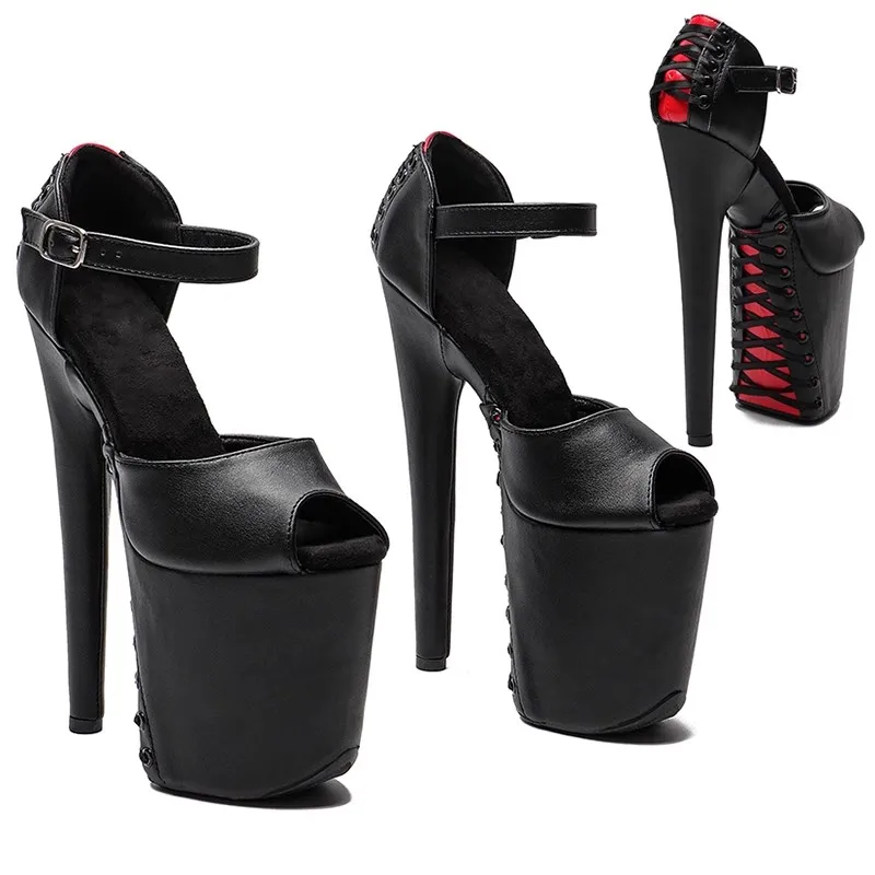 Women New 20CM/8inches PU Upper Sexy Exotic High Heel Platform Party Sandals Pole Dance Shoes Model Shows Sandals 261
Women New 20CM/8inches PU Upper Sexy Exotic High Heel Platform Party Sandals Pole Dance Shoes Model Shows Sandals 261