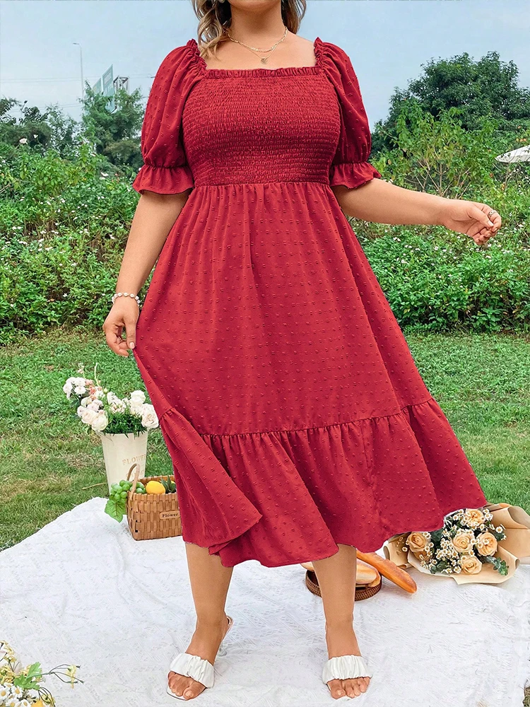 Summer Plus Size Women Romantic Elegant Long Gown Sleeveless Solid Color Back-Tied Simple Stylish Party Date Outfit
Summer Plus Size Women Romantic Elegant Long Gown Sleeveless Solid Color Back-Tied Simple Stylish Party Date Outfit