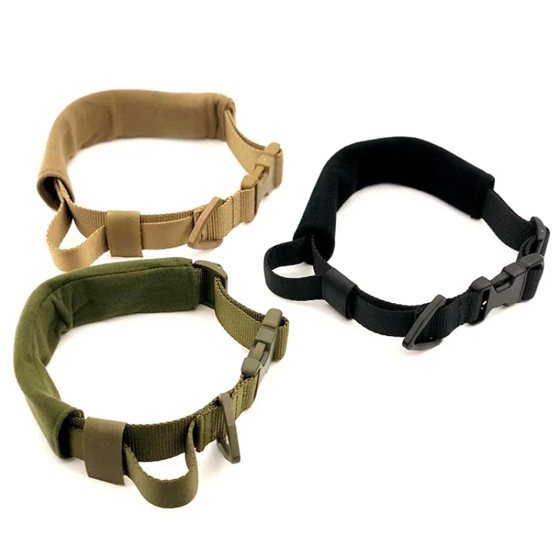 Outdoor Tactical Dog Collar Breathability Nylon Adjustable Collar Medium Large Military Dog Training Neck Collar Dog Pet Product
Outdoor Tactical Dog Collar Breathability Nylon Adjustable Collar Medium Large Military Dog Training Neck Collar Dog Pet Product