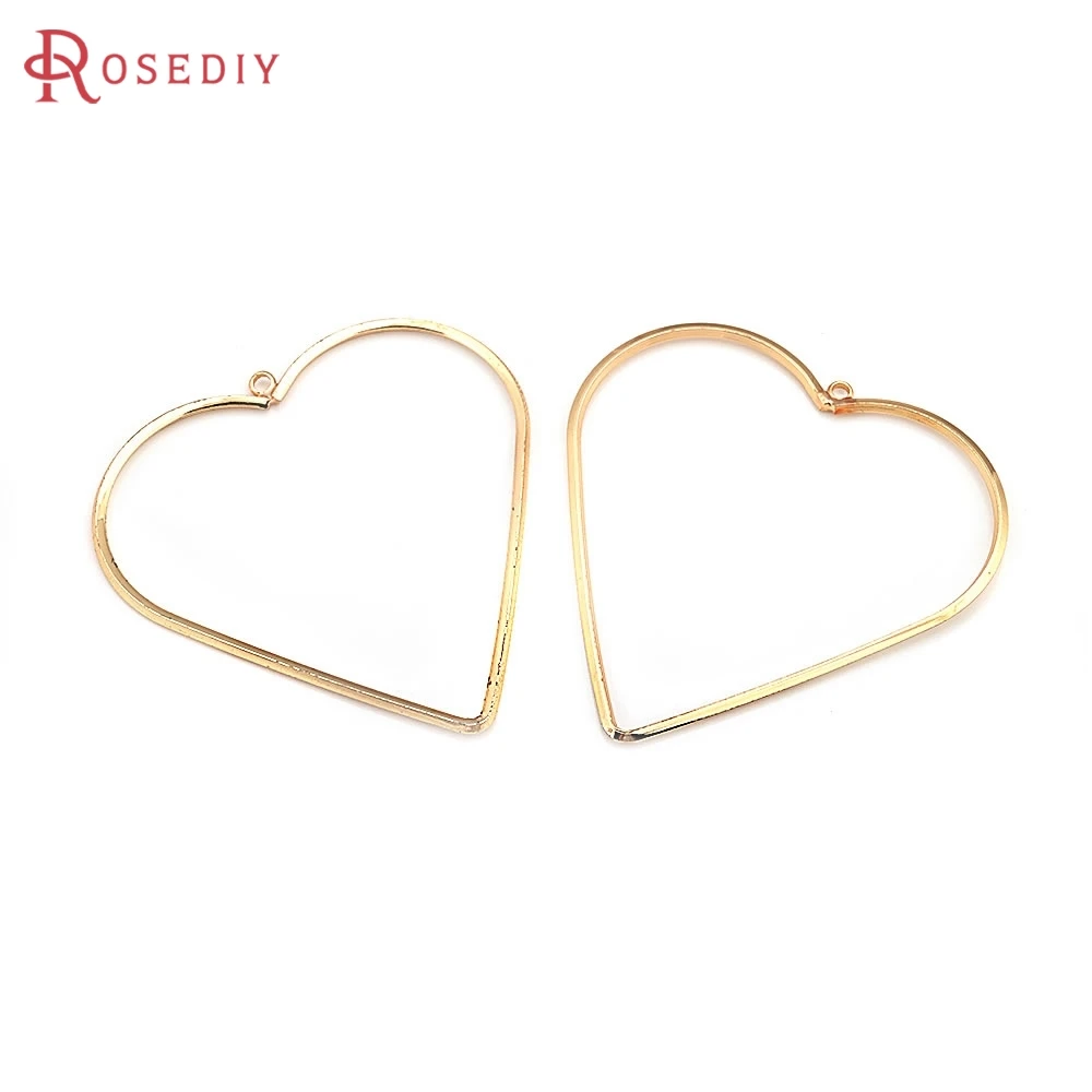 10PCS 18K Gold Color Brass Heart Shape Charms Pendants Women's Earrings High Quality Diy Accessories
10PCS 18K Gold Color Brass Heart Shape Charms Pendants Women's Earrings High Quality Diy Accessories