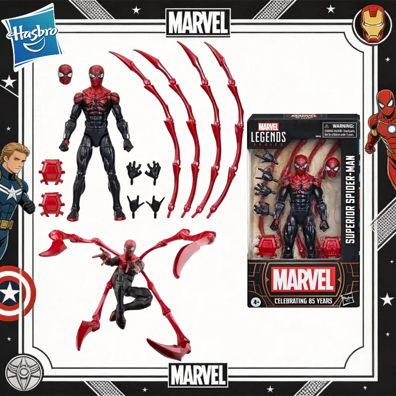 【IN STOCK】Hasbro Marvel Legends 85th Anniversary Superior Spider-Man 6" Action Figure, 100% Original Collectible Toy Gift
【IN STOCK】Hasbro Marvel Legends 85th Anniversary Superior Spider-Man 6" Action Figure, 100% Original Collectible Toy Gift