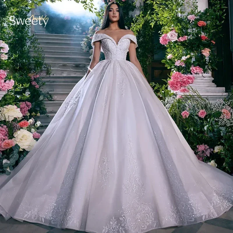 Simplicity Wedding Dress Organza Satin With Embroidery Lace Ball Gown A-Line Full Sleeve O-Neck Bride Dress Vestido De Novia But
Simplicity Wedding Dress Organza Satin With Embroidery Lace Ball Gown A-Line Full Sleeve O-Neck Bride Dress Vestido De Novia But