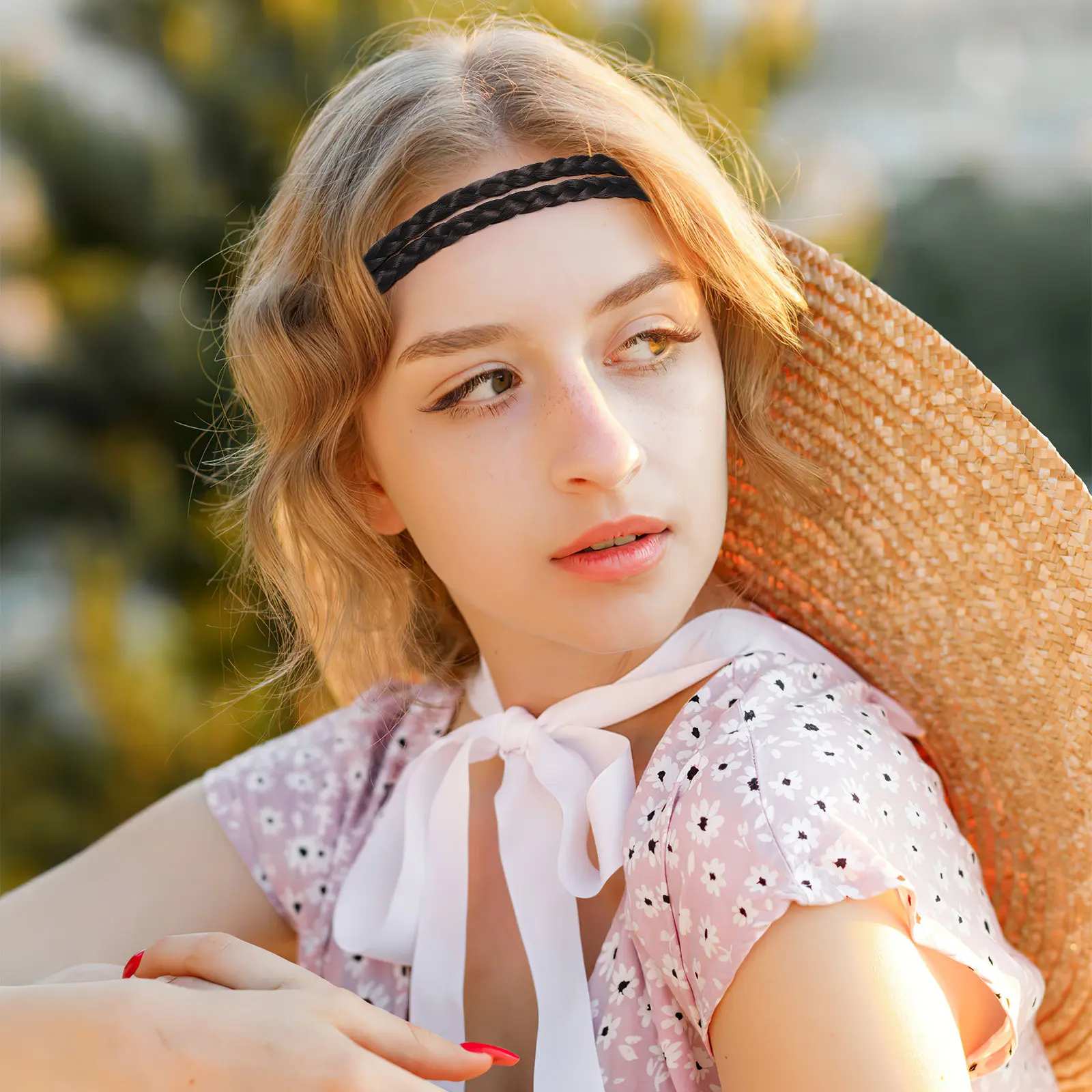 12Pcs Braided Hair Band for Women Lightweight Anti-Slip Decorative Headband for Daily Use Face Washing Exercise Photo Prop Hair
12Pcs Braided Hair Band for Women Lightweight Anti-Slip Decorative Headband for Daily Use Face Washing Exercise Photo Prop Hair