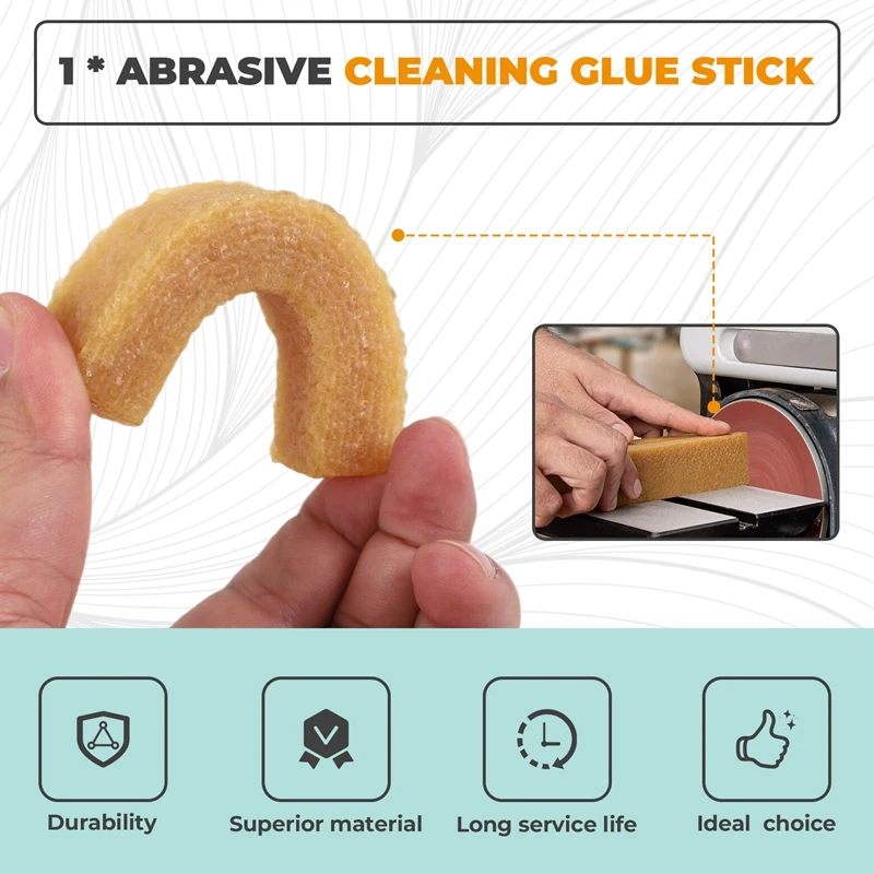 Abrasive Cleaning Glue Stick Sanding Belt Band Drum Cleaner Sandpaper Cleaning Eraser For Belt Disc Sander
Abrasive Cleaning Glue Stick Sanding Belt Band Drum Cleaner Sandpaper Cleaning Eraser For Belt Disc Sander