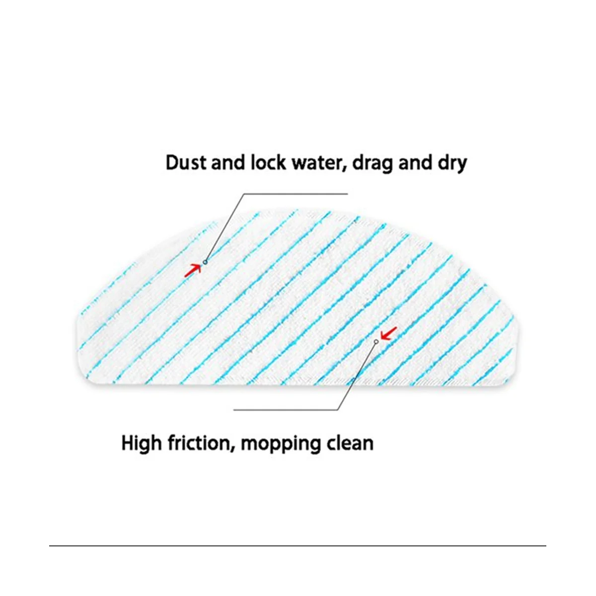 100Pcs Disposable Mop Pads for Deebot OZMO T8 , T8 Max, T9 Power/Max T10 Robot Vacuum Cleaner
100Pcs Disposable Mop Pads for Deebot OZMO T8 , T8 Max, T9 Power/Max T10 Robot Vacuum Cleaner