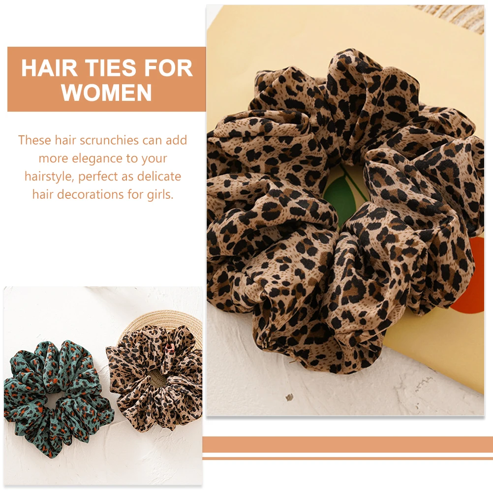 3Pcs Trendy Leopard Print Hair Scrunchies Soft Elastic Hair Ties Perfect for Every Occasion
3Pcs Trendy Leopard Print Hair Scrunchies Soft Elastic Hair Ties Perfect for Every Occasion