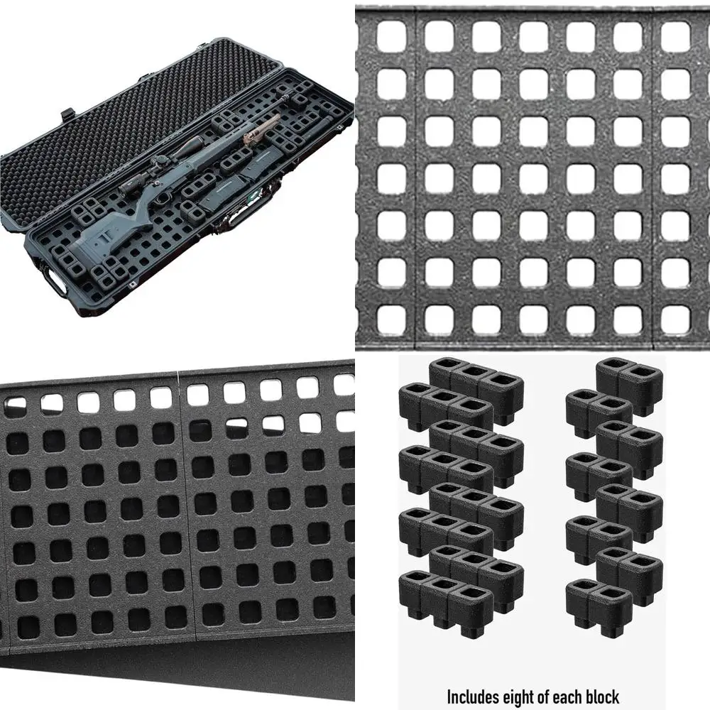 Magpul DAKA Grid Gun Case Organizer Foam Insert for Pelican Protector 1750 Multi-Purpose Hard Case (Foam Only, Case not Included
Magpul DAKA Grid Gun Case Organizer Foam Insert for Pelican Protector 1750 Multi-Purpose Hard Case (Foam Only, Case not Included