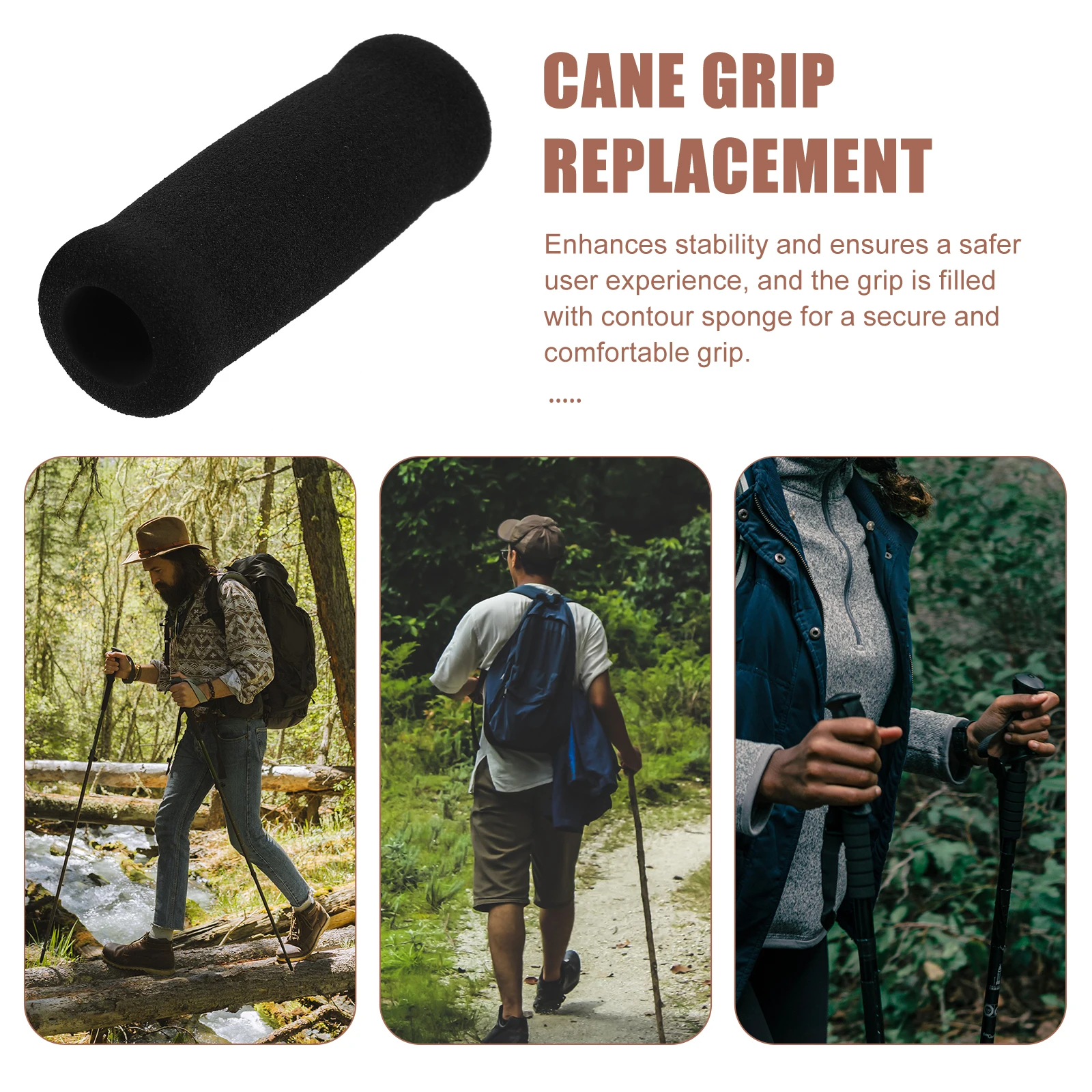 5pcs Black 0 8 Inch Cane Grip Replacement Crutch Hand Grips Non Slip Comfortable Foam Handles Walking Stick Accessories
5pcs Black 0 8 Inch Cane Grip Replacement Crutch Hand Grips Non Slip Comfortable Foam Handles Walking Stick Accessories
