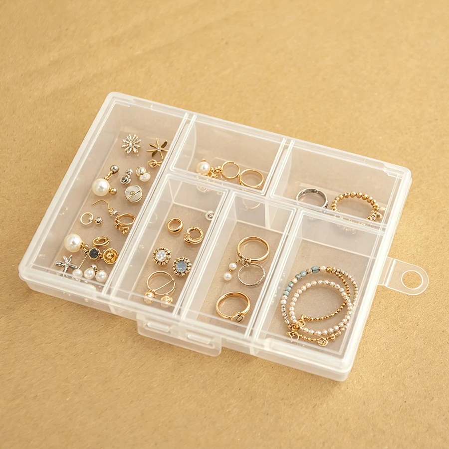 Transparent 6-grid fixed stud earring jewelry storage box for categorizing and organizing jewelry accessories. Accessories box,
Transparent 6-grid fixed stud earring jewelry storage box for categorizing and organizing jewelry accessories. Accessories box,