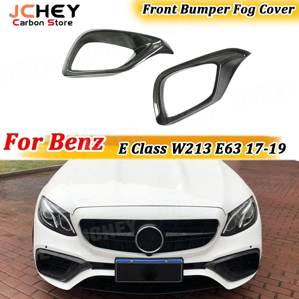 JCHEY Front Bumper Air Vent Outlet Fog Cover Trim Dry carbon fiber for Mercedes Benz E Class W213 E63 2017 2018 2019 Body Kits
JCHEY Front Bumper Air Vent Outlet Fog Cover Trim Dry carbon fiber for Mercedes Benz E Class W213 E63 2017 2018 2019 Body Kits