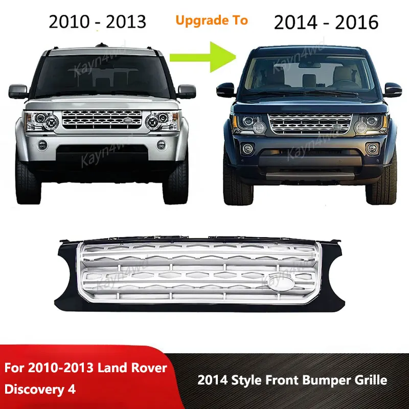Off Road 4x4 Exterior Accessories 2014 Style Front Grille Mesh Racing Grills For 2010-2013 Land Rover LR4 L319 Discovery 4
Off Road 4x4 Exterior Accessories 2014 Style Front Grille Mesh Racing Grills For 2010-2013 Land Rover LR4 L319 Discovery 4