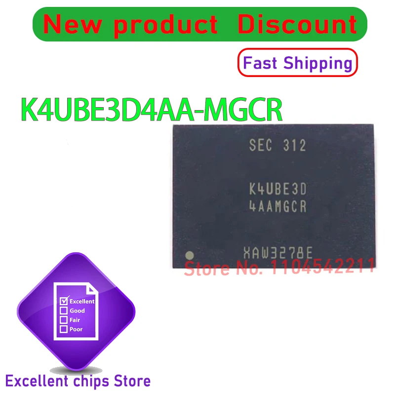 1PCS~10PCS/LOT K4UBE3D4AA-MGCR BGA200 New original
1PCS~10PCS/LOT K4UBE3D4AA-MGCR BGA200 New original