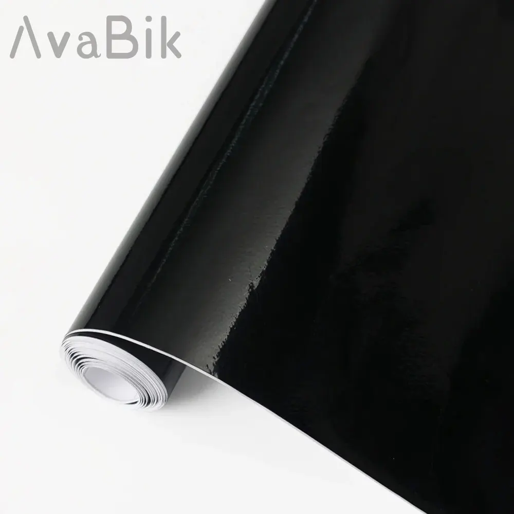 PET High Gloss Black Vinyl Car Wrap Film Motorcycle Auto Stickers Anti-scratch With Air Release Initial Low Tack Glue for Hood
PET High Gloss Black Vinyl Car Wrap Film Motorcycle Auto Stickers Anti-scratch With Air Release Initial Low Tack Glue for Hood