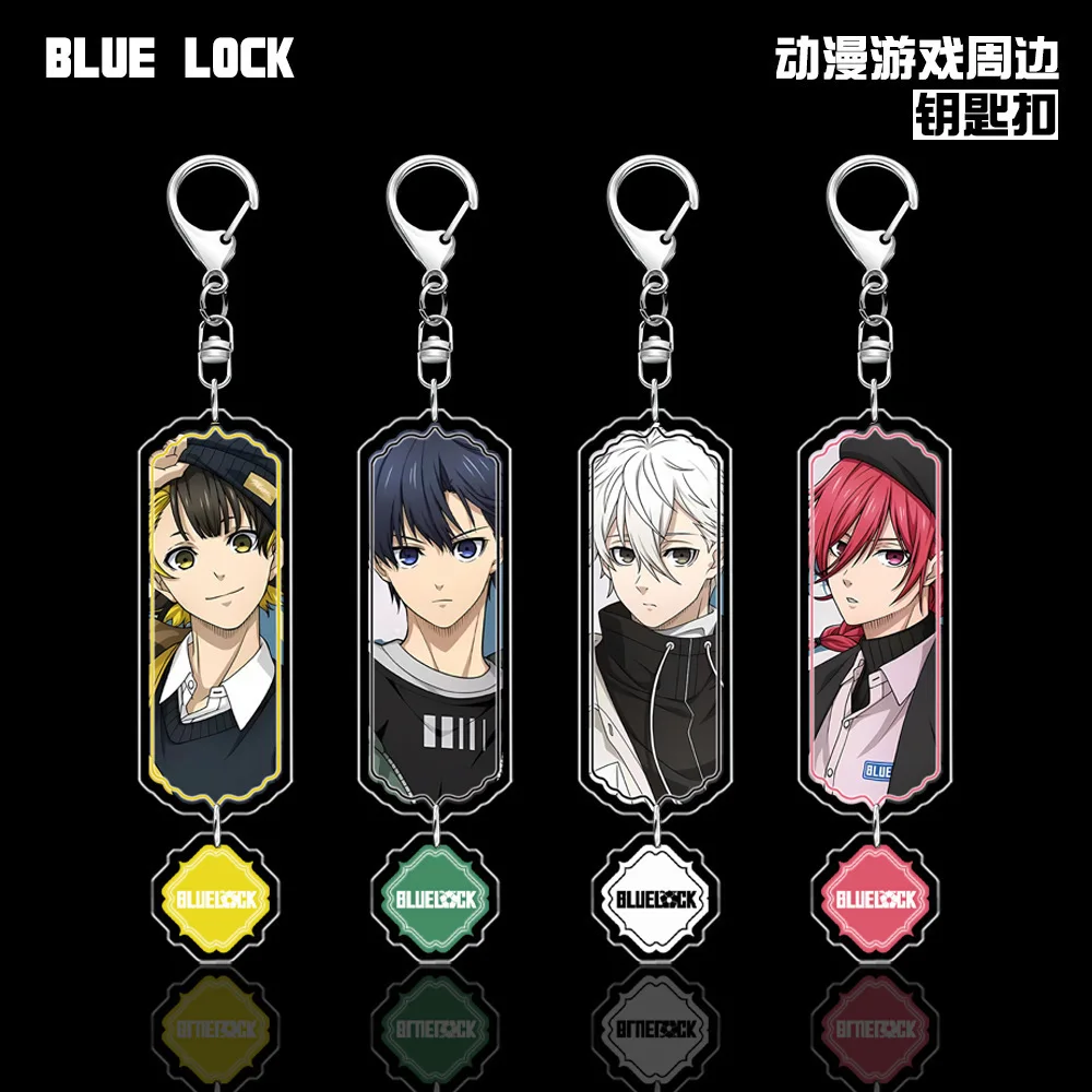 Blue lock Boys Anime Acrylic Keychain Jewelry Fans Key Chain Campus Related Product Creativity Friends Gift Bag Charms Souvenir
Blue lock Boys Anime Acrylic Keychain Jewelry Fans Key Chain Campus Related Product Creativity Friends Gift Bag Charms Souvenir