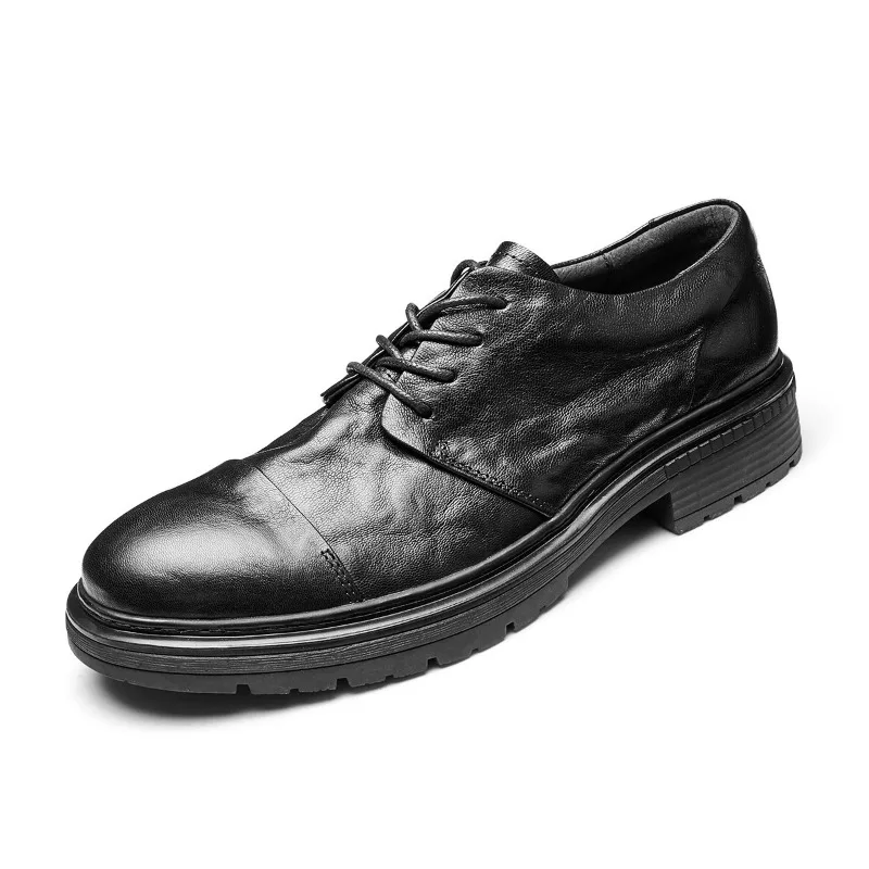 Luxury Genuine Leather Mens Dress Shoes Handmade Quality Comfortable 2025 Spring Outdoor Black Casual Business Social Shoes Male
Luxury Genuine Leather Mens Dress Shoes Handmade Quality Comfortable 2025 Spring Outdoor Black Casual Business Social Shoes Male