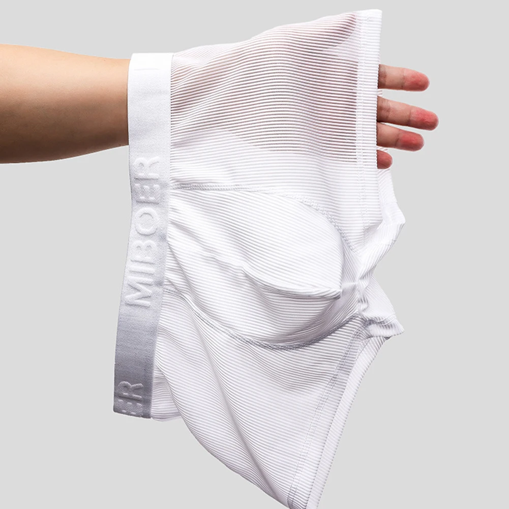 Men's Breathable Underwear Soft Pouch Sheer Panties Seamless Briefs Solid Ultra-Thin Underpants Sexy See Through Lingerie
Men's Breathable Underwear Soft Pouch Sheer Panties Seamless Briefs Solid Ultra-Thin Underpants Sexy See Through Lingerie