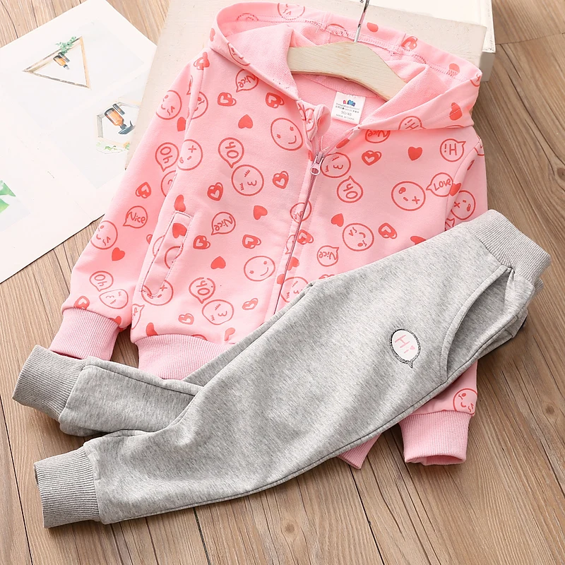 Children Clothes Kids Suit Girl Hoodies Outerwear Sweatshirt Pant Baby Clothing Sets Spring Autumn Girl Tracksuit Sportswear
Children Clothes Kids Suit Girl Hoodies Outerwear Sweatshirt Pant Baby Clothing Sets Spring Autumn Girl Tracksuit Sportswear