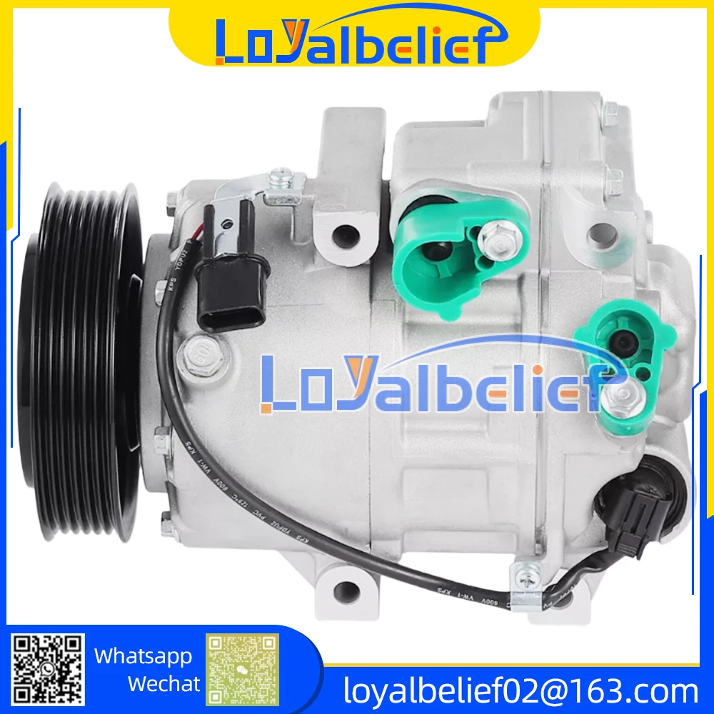 VS18E 6PK AC Air Conditioning Compressor for KIA Carnival Sedona 3.3L V6 2015-2017 97701-A9000 97701A9000 97701C6800 97701C6850
VS18E 6PK AC Air Conditioning Compressor for KIA Carnival Sedona 3.3L V6 2015-2017 97701-A9000 97701A9000 97701C6800 97701C6850
