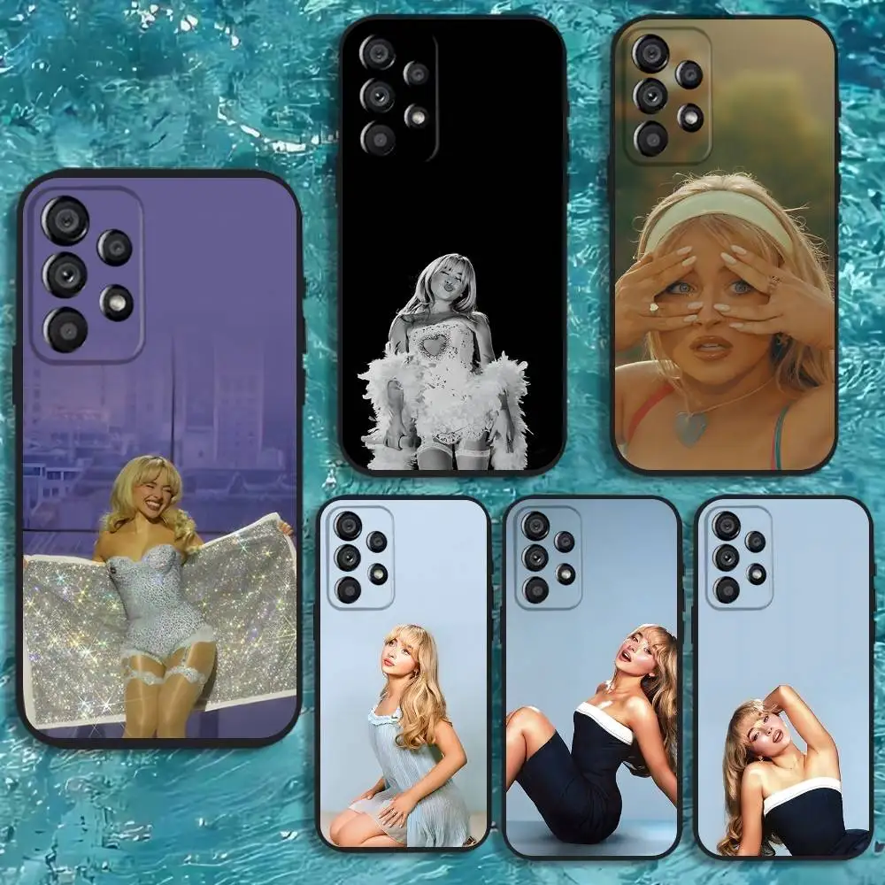 Singer S-Sabrina Carpenter Phone Case For Samsung Galaxy A20,A21s,A22,A31,A32,A52,A53,A72,73,A80 Soft Black Cover
Singer S-Sabrina Carpenter Phone Case For Samsung Galaxy A20,A21s,A22,A31,A32,A52,A53,A72,73,A80 Soft Black Cover