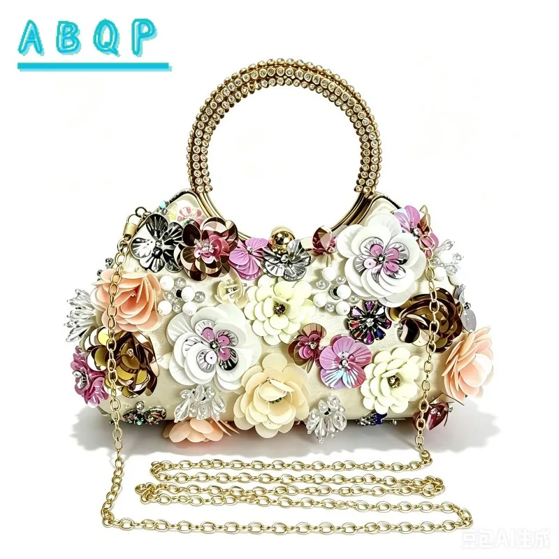 Dinner Handbag Luxury Brand Dinner Party Women's Handbag 3D Flower Shape Personalized Fashion Women's Shoulder Crossbody Bag
Dinner Handbag Luxury Brand Dinner Party Women's Handbag 3D Flower Shape Personalized Fashion Women's Shoulder Crossbody Bag