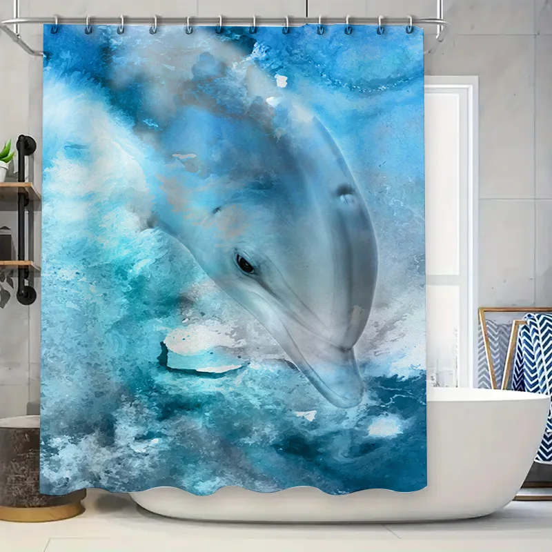 Hand-drawn Cartoon Animal Print Shower Curtain for Kids Bath Decor Blue and Pink Colorful Dog Pattern Waterproof Fabric Shower P
Hand-drawn Cartoon Animal Print Shower Curtain for Kids Bath Decor Blue and Pink Colorful Dog Pattern Waterproof Fabric Shower P