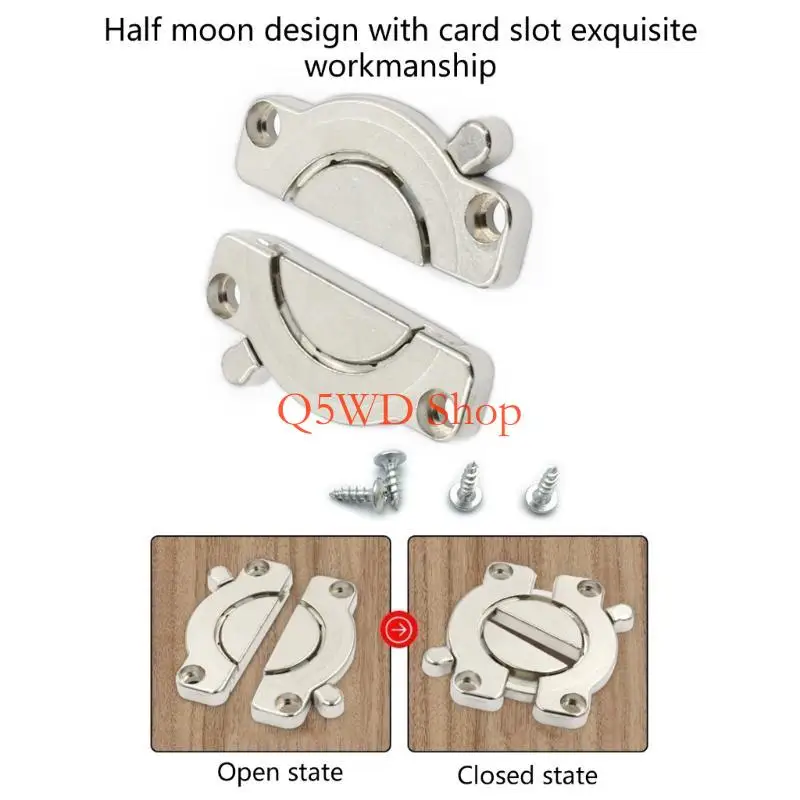 Q5WD Dining Table Assembly Jointer Metal Combination Joint Table Buckle Quick Fixing