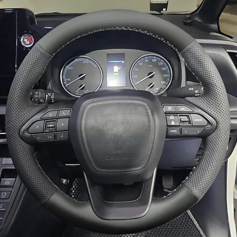 Genuine Nappa Leather Hand Stitched Steering Wheel Cover for Toyota Noah 2022 / Voxy (Series 90) 2022-2024 year Car Hand-sewing
Genuine Nappa Leather Hand Stitched Steering Wheel Cover for Toyota Noah 2022 / Voxy (Series 90) 2022-2024 year Car Hand-sewing