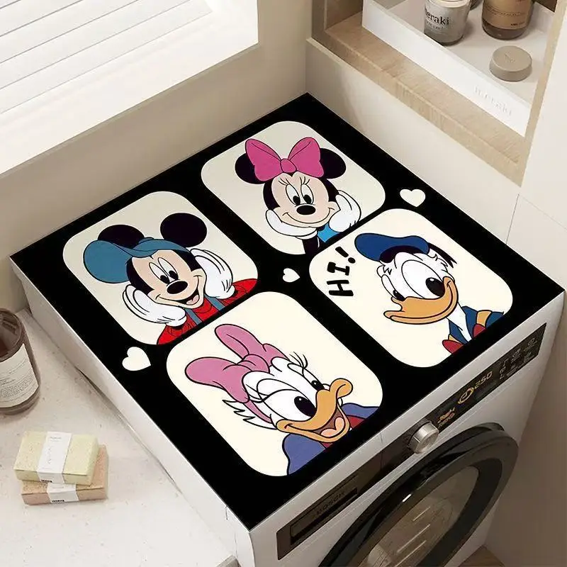 Mickey Mouse Washing Machine Pad Minnie Cartoon Character Household Diatom Mud Absorbent Dirt Resistant Dust-proof Pad Practical
Mickey Mouse Washing Machine Pad Minnie Cartoon Character Household Diatom Mud Absorbent Dirt Resistant Dust-proof Pad Practical
