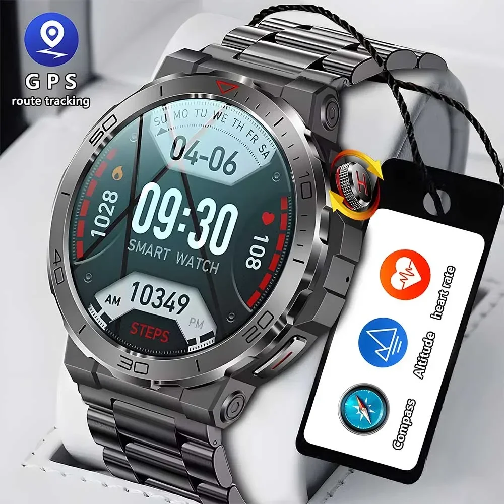 2024 New Rugged Military GPS Smart Watch Men AMOLED Screen Heart Rate Waterproof BT Call Outdoor smart watch Original for Xiaomi
2024 New Rugged Military GPS Smart Watch Men AMOLED Screen Heart Rate Waterproof BT Call Outdoor smart watch Original for Xiaomi