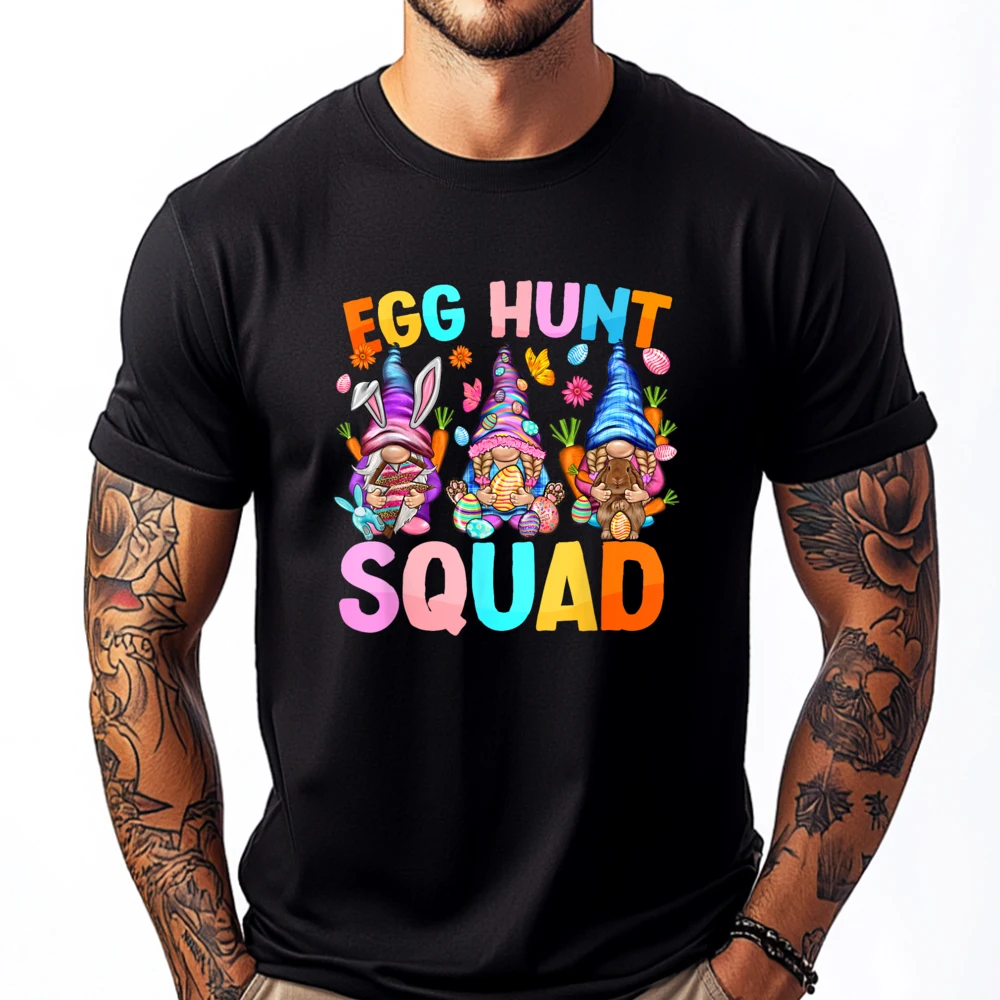 Egg Hunt Sqaud Gnome Easter Day Gnome Rabbit Easter Gnomies Graphic T Shirts Men Cotton Luxury T-Shirt Birthday
Egg Hunt Sqaud Gnome Easter Day Gnome Rabbit Easter Gnomies Graphic T Shirts Men Cotton Luxury T-Shirt Birthday