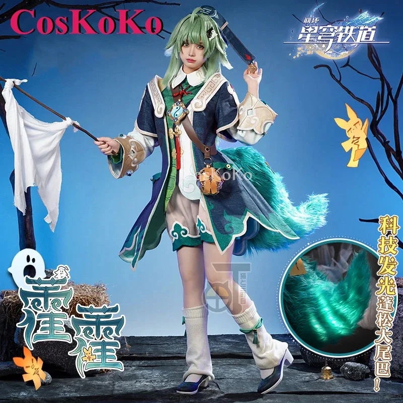 CosKoKo Huohuo Cosplay Anime Game Honkai: Star Rail Costume Lovely Sweet Uniforms Halloween Party Role Play Clothing XS-XL New
CosKoKo Huohuo Cosplay Anime Game Honkai: Star Rail Costume Lovely Sweet Uniforms Halloween Party Role Play Clothing XS-XL New