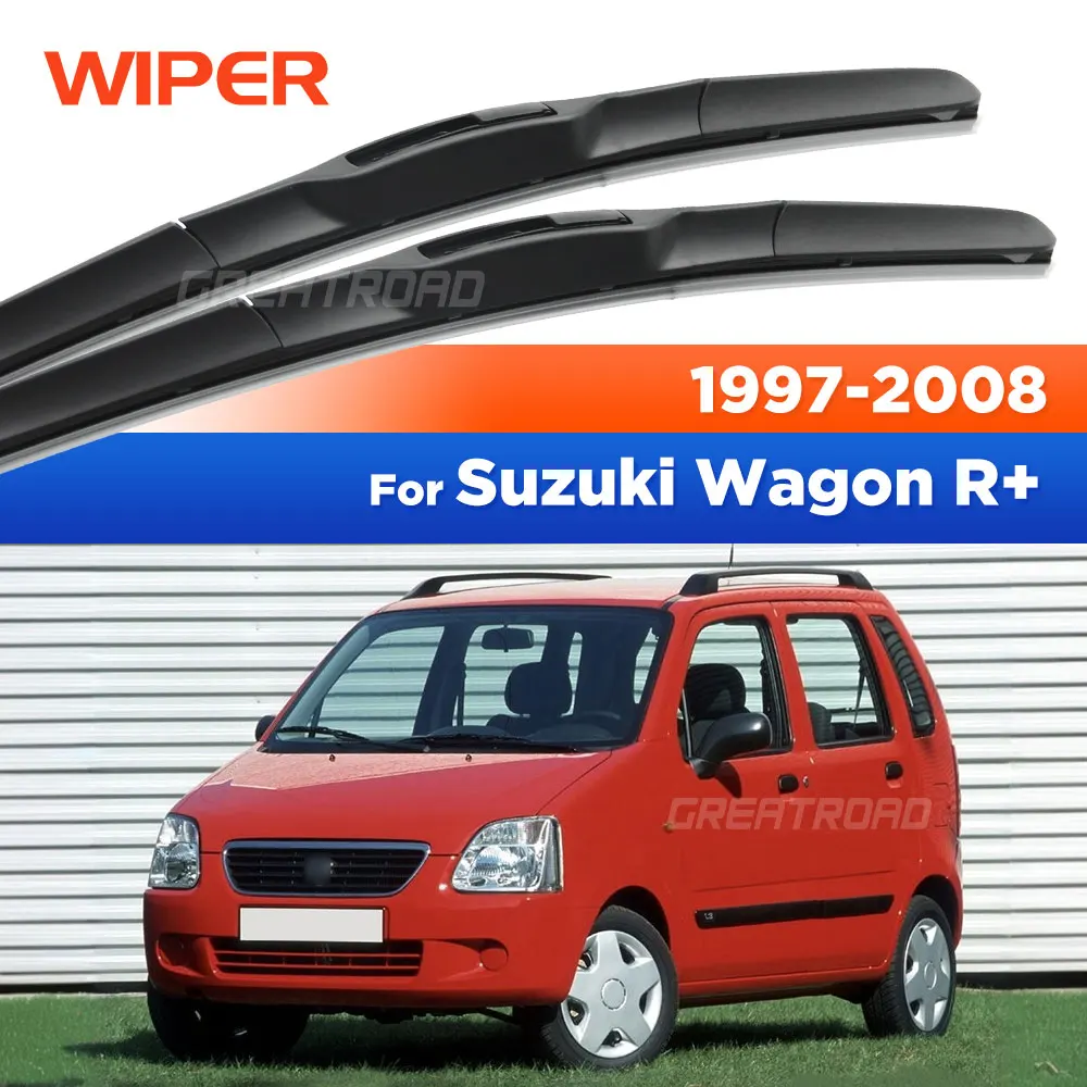 For Suzuki Wagon R+ 1997-2008 1998 1999 2000 2001 2002 2003 Wiper Front Wiper Blades Windshield Windscreen Window Brush 20"+18"
For Suzuki Wagon R+ 1997-2008 1998 1999 2000 2001 2002 2003 Wiper Front Wiper Blades Windshield Windscreen Window Brush 20"+18"