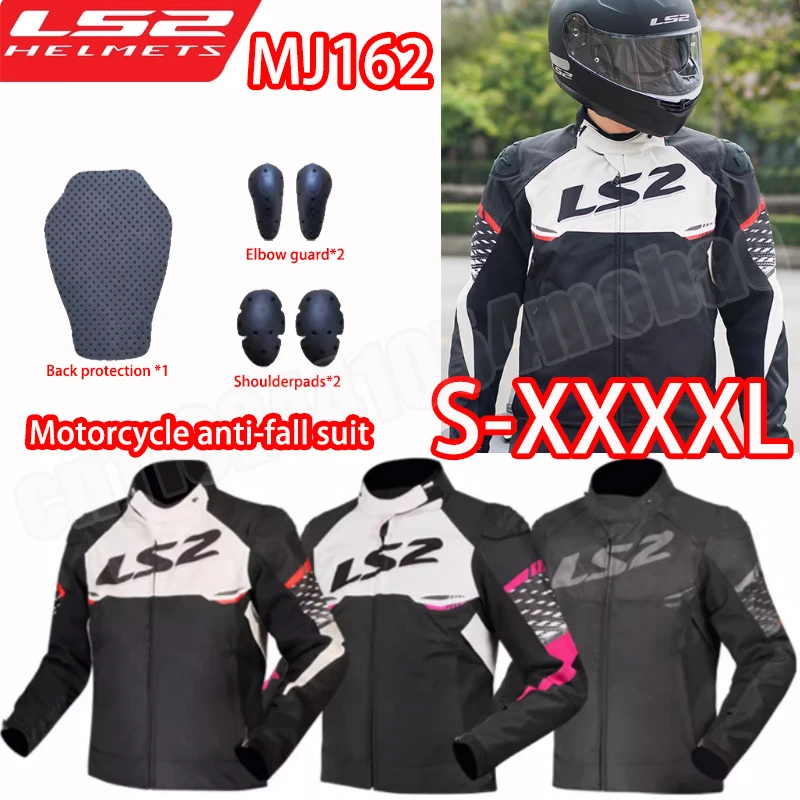 LS2 Original Motorcycle Jacket Pants MJ162 Autumn Winter Waterproof Windproof Warm Jacket Anti-fall Motocross Riding Clothing
LS2 Original Motorcycle Jacket Pants MJ162 Autumn Winter Waterproof Windproof Warm Jacket Anti-fall Motocross Riding Clothing