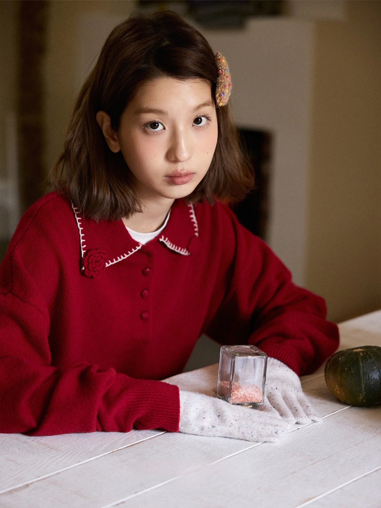 Handmade Crochet Color Blo Woolen Sweater Collar Overhead Women's Casual Sle Long Sve Knittedwear Oldtimes
Handmade Crochet Color Blo Woolen Sweater Collar Overhead Women's Casual Sle Long Sve Knittedwear Oldtimes