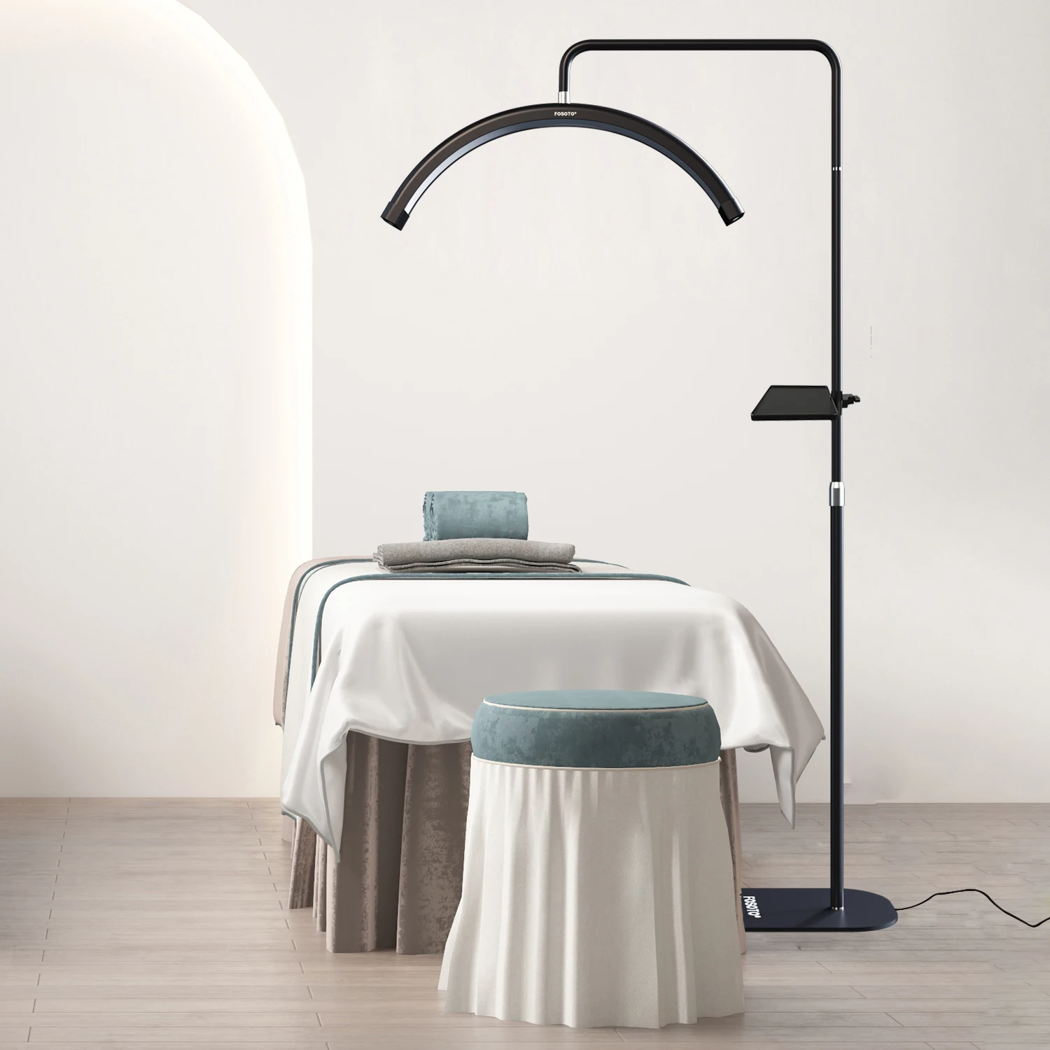 Fusitu 35W FT-Y9II LED Video Light Half-Moon Light Ring Fill Lash Light With Floor Stand For Beauty Salons Tattoo Makeup Eyelash
Fusitu 35W FT-Y9II LED Video Light Half-Moon Light Ring Fill Lash Light With Floor Stand For Beauty Salons Tattoo Makeup Eyelash