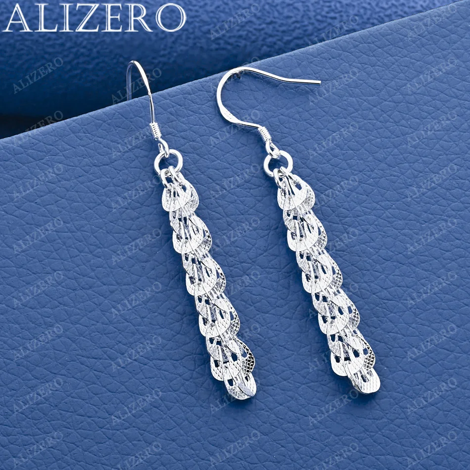 ALIZERO 925 Sterling Silver Earrings Phoenix Tail Drop Earrings For Women Jewelry Fashion Party and Daily Wear
ALIZERO 925 Sterling Silver Earrings Phoenix Tail Drop Earrings For Women Jewelry Fashion Party and Daily Wear