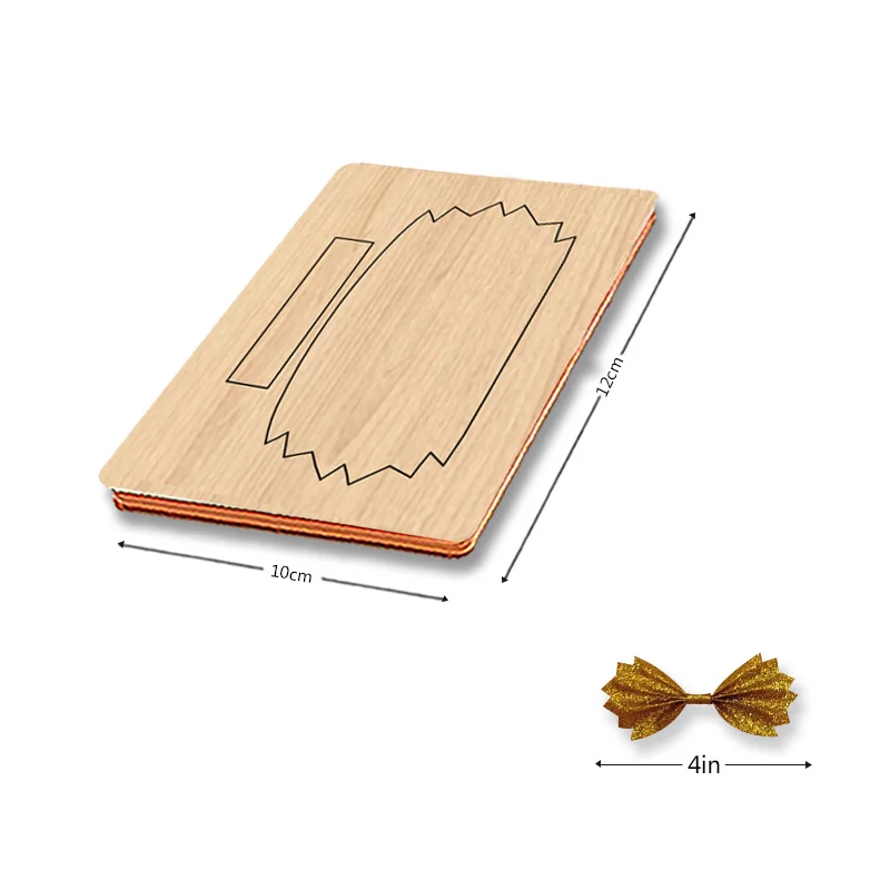 SIZZIXDIES 1piece 4-inch 1-layer bow hairpin wooden cutting dies suitable for most machines
SIZZIXDIES 1piece 4-inch 1-layer bow hairpin wooden cutting dies suitable for most machines
