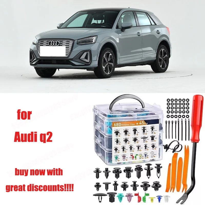 For Audi q2 BMW VW Porsche Toyota Car Plastic Retainer Clips Kit 680+45pcs Auto Fender Push Pin Car Fastener Clip Mixed Set
For Audi q2 BMW VW Porsche Toyota Car Plastic Retainer Clips Kit 680+45pcs Auto Fender Push Pin Car Fastener Clip Mixed Set