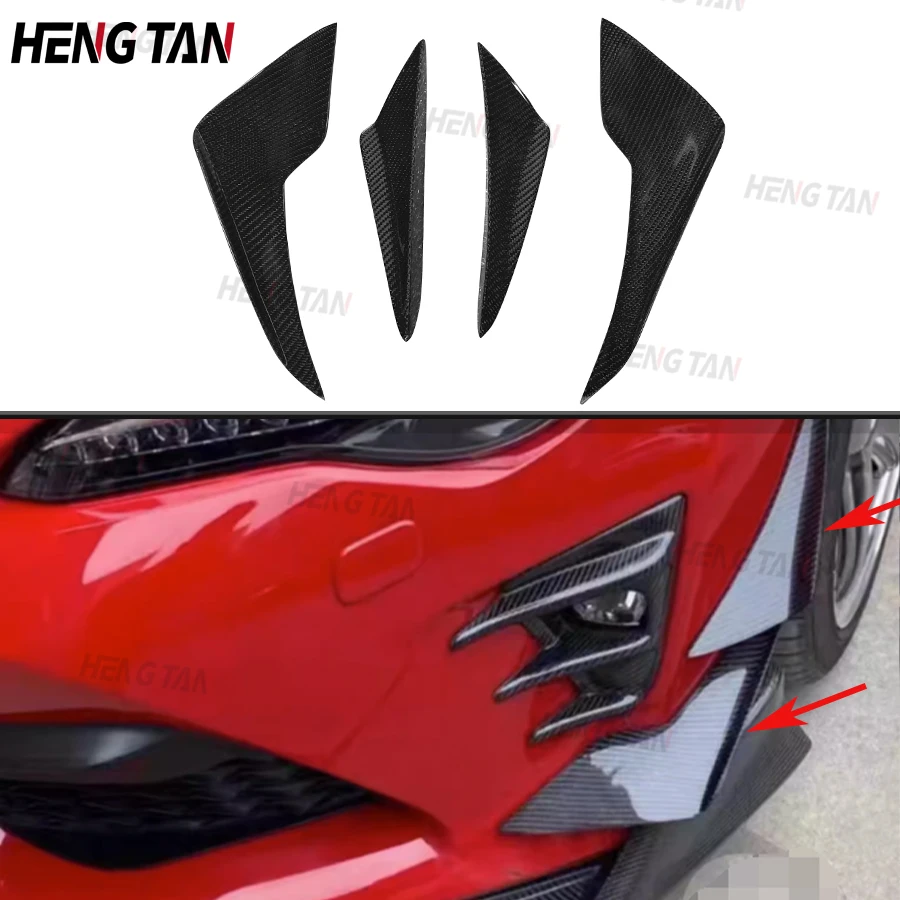 Carbon Fiber Car Front Bumper Side Splitters Fins Canards Parts For Toyota GT86 Subaru BRZ ZN6 ZC6 ZD6 2017-2019 Body kit
Carbon Fiber Car Front Bumper Side Splitters Fins Canards Parts For Toyota GT86 Subaru BRZ ZN6 ZC6 ZD6 2017-2019 Body kit