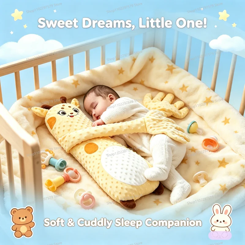 Baby Sleeping Pillow for Newborn Patting Doll with Soothing Palms Remote Control Electric Baby Hand Pillow Soothing Palm Patting
Baby Sleeping Pillow for Newborn Patting Doll with Soothing Palms Remote Control Electric Baby Hand Pillow Soothing Palm Patting